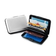 thumbnail image 2 of Scan Safe Wallet RIFD Scanner Protection Lightweight Aluminum Credit Card Holder Metal ID Case for Men Women  (Silver), 2 of 2