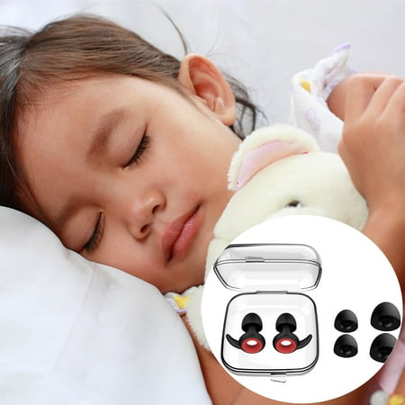 

Ear for Kids And Adults Silicone Earplugs For Sleeping Noise Cancelling Ear Plugs For Snoring Swimming And Quiet Study Soft Comfortable Reusable