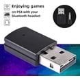 thumbnail image 4 of Adaptateur Bluetooth Dongle Usb 4.0 - Mini Dongle Récepteur et Émetteurs Kit Adaptateur Sans Fil Compatible avec Ps4 / PS5 Playstation 4 /5 Support A2dp, 4 of 4