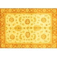 thumbnail image 1 of Ahgly Company Indoor Rectangle Oriental Yellow Traditional Area Rugs, 7' x 10', 1 of 4