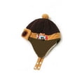 thumbnail image 5 of Baby Boys Girls Cute Wool Winter Warm Pilot Caps Toddler Earflap Beanie Hats, 5 of 6