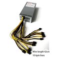 thumbnail image 5 of Fuente de alimentación shaofei 2000 W ATX PICO para minería de Bitcoin con Cable de 6 pines, 5 of 5