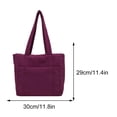thumbnail image 2 of Bolso de mano de nube para mujer, bolso de hombro sencillo, bolso de nube simple, bolso de mano informal, 2 of 8