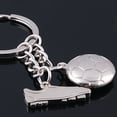 thumbnail image 3 of Naierhg Key Chain Creative Soccer Shape Alloy Football Shoes Key Ring for Handbags, 3 of 7