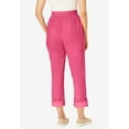 thumbnail image 2 of Woman Within Plus Size Convertible 2-in-1 Cargo Pant & Capri Elastic Waist, 2 of 6