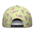 thumbnail image 3 of Trucker Hat Watermelon Lovers Cute Summer Fruit Tropical Pattern Print Aesthetic Sunshine Beach Summer Party Fresh Geometric Refresh Snapback Hat, 3 of 6