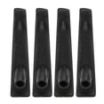 thumbnail image 5 of 4pcs Rear Bumper Lip Spoiler Protective Trim Black Maintenance Replacement Universal, 5 of 5
