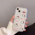 thumbnail image 3 of Funda bonita de Stitch Hello Kitty para Samsung Galaxy A34 5G A55 A35 S22 Ultra S24 S23 A54 A53 A52 A14 A13, funda Couqe suave, 3 of 5
