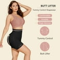 thumbnail image 5 of Lilvigor Tummy Control Shapewear Fajas Shorts Butt Lifter Panties Compression Underwear Waist Slimming Body Shaper Boyshorts for Daily Outdoor, 5 of 6