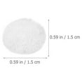 thumbnail image 3 of Miangastore 450 Paires de Bandes Adhésives Rondes en Cuir pour Crochets et Boucles, 3 of 8