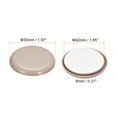 thumbnail image 2 of Uxcell Furniture Sliders Plastic Self-adhesive Round Sliding Pads for Carpeted Tile Vinyl Hardwood Floors 2" 4Pcs, 2 of 6