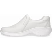 Nurse Mates Womens Dove Medical Professional Slip-On Walking Shoe (White, 7.5 Wide)