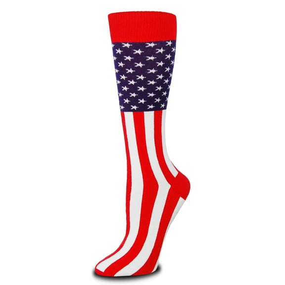 American Flag Medium Socks