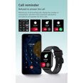 thumbnail image 4 of Reloj inteligente para mujeres y hombres, llamadas Bluetooth, reloj inteligente de fitness de 1,9 pulgadas con podómetro, frecuencia cardíaca, oxígeno en sangre, detección del sueño, menstruación para kaili Sencillez, 4 of 5
