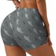 thumbnail image 1 of Balery Cute Shark Pantalones cortos de entrenamiento estampados para mujer, sin costuras, ajustados, para gimnasio, yoga, correr, deportes, ejercicio activo, fitness.-Medium, 1 of 8