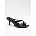 thumbnail image 7 of Women Thong Sandals Comfortable Low Heel Square Open Toe Fashion Casual Party Slides 2026, 7 of 7