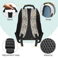 thumbnail image 6 of HUIACONG Muted Camo Pink Bow Kids Backpack Set for Girls with Lunch Box Insulated Water Bottle 4Pcs Backpack and Water Bottle Cover with Padded Strap for Girl Kid Students Elementary School Age 6-12, 6 of 7
