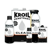 Kroil Clear Food Grade Penetrating Oil SprayTech 360° Nozzle & Straw (Aerosol Spray-13oz Can-Single), Odorless Non-Staining Industrial Rust Penetrant, NSF-H1 Registered, Kosher Certified (CKS132ST)