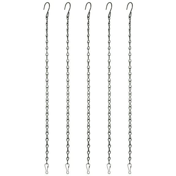 5pcs Hanging Basket Chains Flower Plant Pot Chains Replacement Chains for Planters