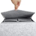 thumbnail image 3 of Bolsa de almacenamiento para mantas de cama con bolsillo para cama, sofá, escritorio, bolsa de almacenamiento para teléfono móvil colgante, 3 of 4
