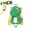 Green, variant on Cute Cartoon Animal Backpack Water Blaster, Pull Trigger Spraying Water Blaster with Separated HandBlaster for Summer Outdoor Water Play