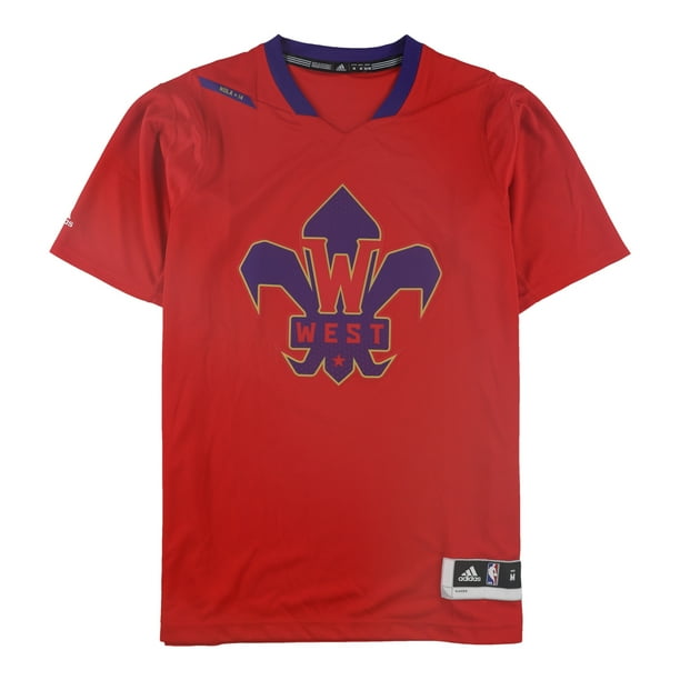 Adidas Mens West NOLA 14 Jersey red M Red Medium Walmart