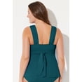 thumbnail image 2 of Swimsuits for All Women's Sweetheart Wrap Tankini Top, 2 of 5