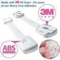 thumbnail image 3 of Furniture Locks Child Safety Door Locks, 10 Pieces Baby Safety Door Locks, 3 of 5