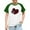 Green1, variant on KyCheLot Kids Boys Girls Short Sleeve Shirt Valentines Day Print Color Block Casual Crewneck T Shirts 3-14 Years
