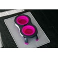 thumbnail image 3 of Comedero Doble Elevado para Mascotas Dexas Fucsia, 3 of 8