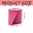 thumbnail image 2 of Pink Toilet Paper Funny Novelty Toilet Paper Sustainable And Soft For Home Camping Trave, Printed Toilet Paper, 2 of 3