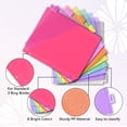 thumbnail image 7 of AGCAN Binder Dividers with Tab, 8 Count Dividers with Two Pockets, 8 Tab Dividers for 3 Ring Binders, Plastic Binder Index Dividers, Multicolor, Letter Size, 7 of 7