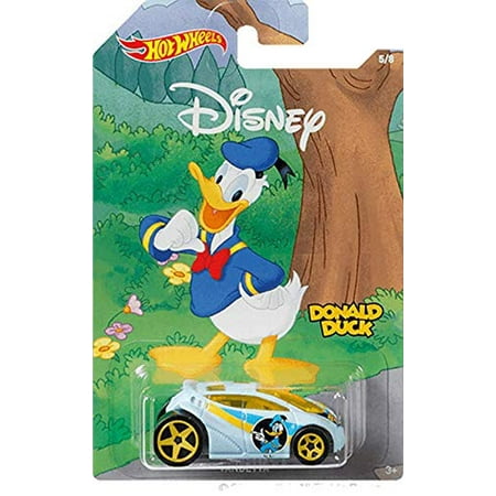 Hot Wheels 2019 Disney 90th Anniversary Edition Vandetta ( Donald Duck ) 1/64 Diecast Model Toy (Best Duck Boats 2019)