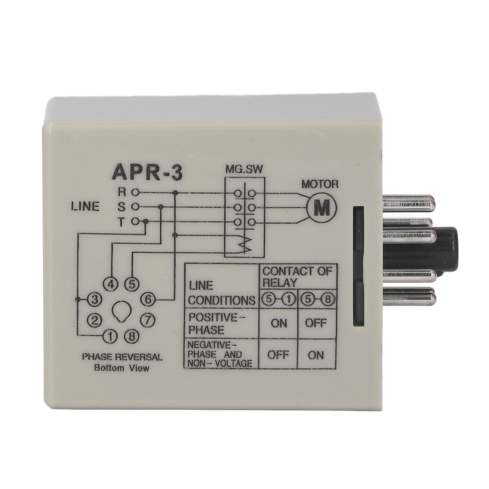 Phase Sequence Relay, Phase Loss Protection Relays Conversion Contact