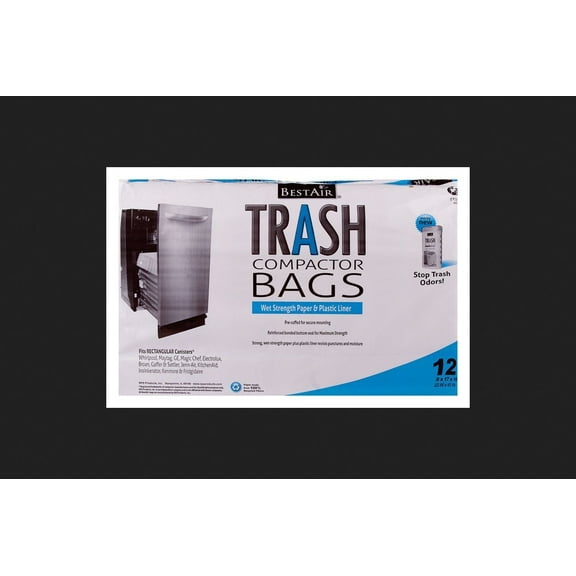 Trash Compctr Bags 12pk