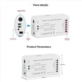 thumbnail image 5 of 2X Controlador de Tira de Luces LED Wifi Matter Controlador RGBCW Tira de Luces LED Compatible con para Bixb//para Home/para Control de, 5 of 5