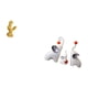 thumbnail image 5 of Escultura de pollo, figura de , estatua de cerámica, adorno de resina, animal coleccionable, artesanía decorativa, ideal para decorar el hogar, 5 of 8