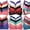 6-pack: Assorted Colors, variant on ToBeInStyle Women's Pack of 6 Random Assorted Print Wireless Bras - Assorted - 38B