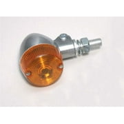 K&S Marker Lights, Aluminum, Round#1 71X44 (S/F) Amber 25-8320