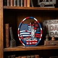 thumbnail image 4 of Miwamany Patriotic Layered Wooden Decor Statue, Independence USA Flag Fireworks Tabletop Ornament, 4th of July Shelf Home Decoration for Living Room Mantel, 4 of 8
