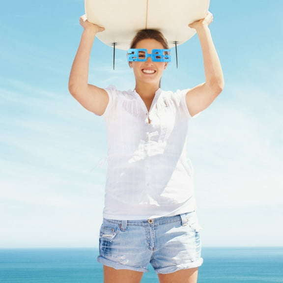 Raindrops Glow In The Dark Glasses Class Of 2026 Eyeglasses Plastic 8Pcs