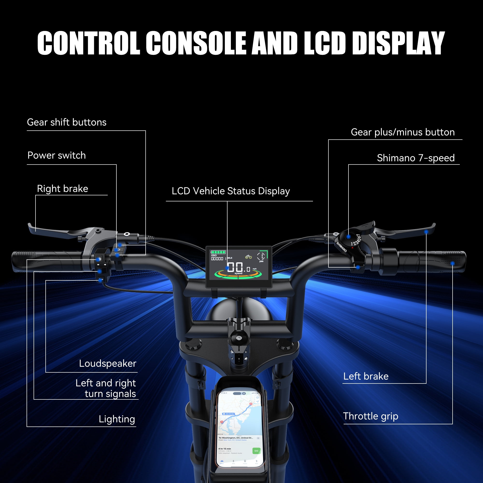 ZorixBike Z6 PRO Adult Electric Bicycle Peak 1500W*2 Dual Motor
