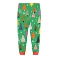 thumbnail image 6 of Ulanda Kids Christmas 2 Piece Outfits Toddler Boys Girls Cotton Xmas Graphic Clothing Set Fall Winter Thermal Pants Set (Green, 5-6 Years), 6 of 6
