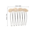 thumbnail image 2 of unbranded 4Ud Peines Pequeños De Acetato Para Peinados Rápidos Con Sujeción Firme Y, 2 of 6