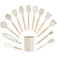 thumbnail image 4 of Mainstays 14pcs Cooking Utensil Set with Caddy, 4 of 9