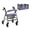 Dark Purple Marble, variant on COEQINE Rollator Walker Seat & Backrest Rollbar Covers Set with Storage Basket 3 Pieces Set, Soft Removable Protective Cover for Women Men Elderly, Grayish Blue Gold Marble