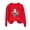 Red, variant on Sweatshirts for Women Halloween Printed Long Sleeve Hoodie Top