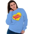 thumbnail image 4 of Sugar Babies Chewy Caramel Candy Cute Women Crewneck Sweatshirt Brisco Brands M, 4 of 6