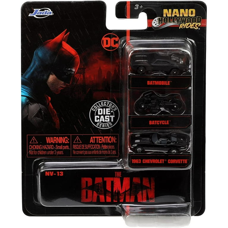 バットマン 1.65インチ ナノ 3パック ダイキャストカー Amazon.com: Jada Toys DC Comics Batman: The Classic TV