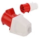 thumbnail image 5 of Conjunto de enchufe de enchufe Industrial de 5 Pines, Resistencia al Calor ABS ABS Material 3 Conector Conector Conector Conector Conector Anti-Drop Design para aeropuertos para aeropuertos, 5 of 7